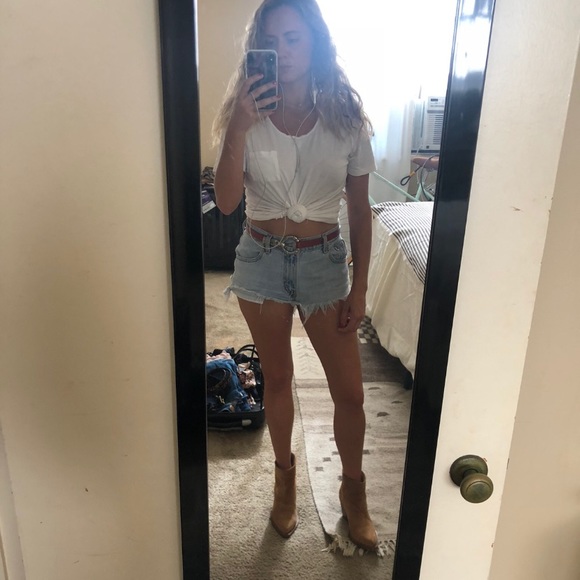 Acne Studios Donna Suede Western Ankle Booties in Brown Suede size 36 size 6 - Picture 9 of 9